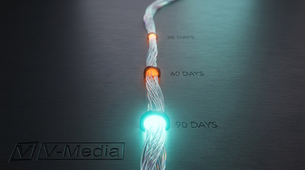 A progress timeline showing the milestones for building LinkedIn authority over 90 days